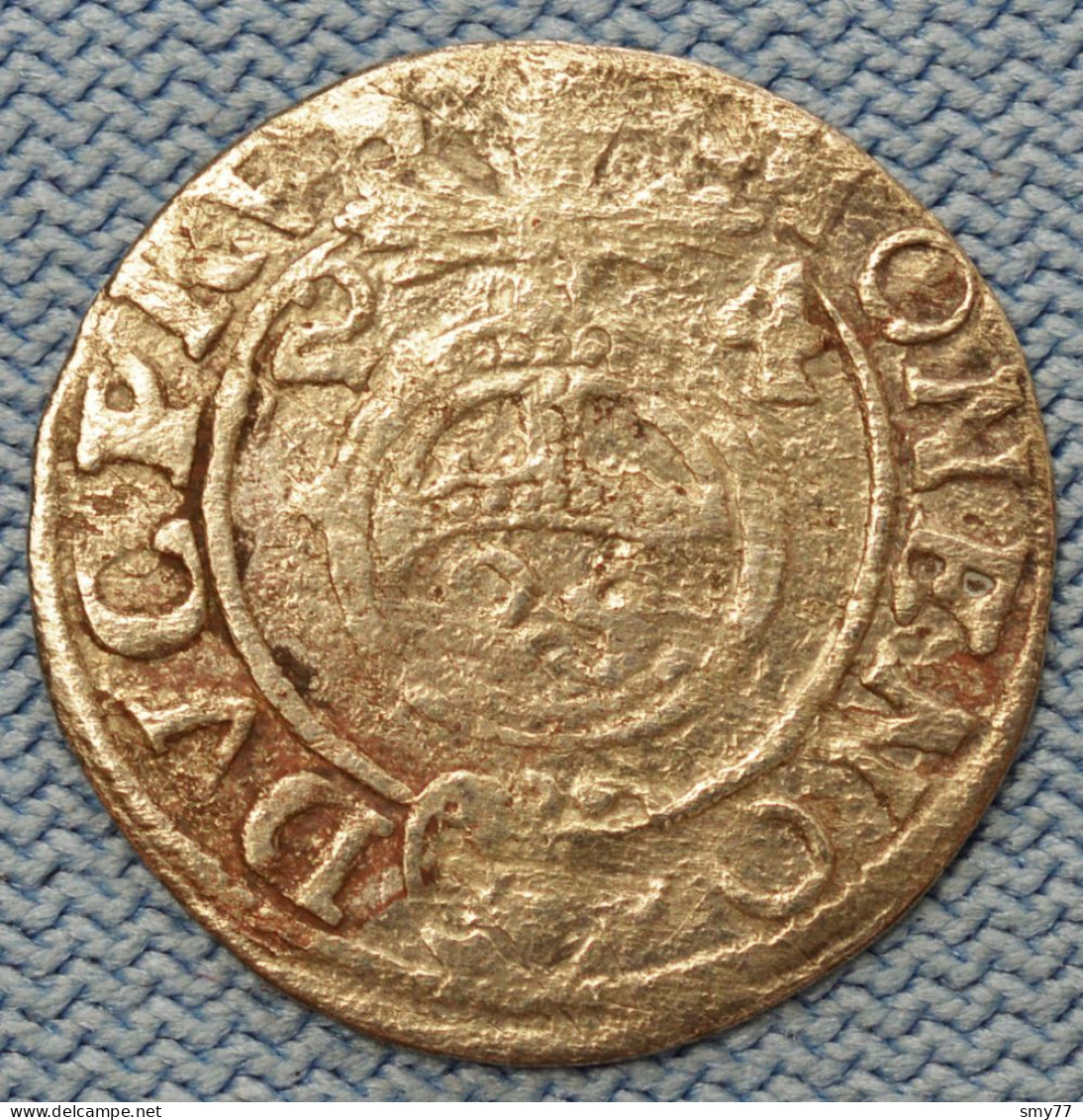 Brandenburg Preussen / Prussia • 1/24 Thaler 1624 • Georg Wilhelm • Cleaned • Dreipölker • Prusse • [24-643] - Groschen & Andere Kleinmünzen