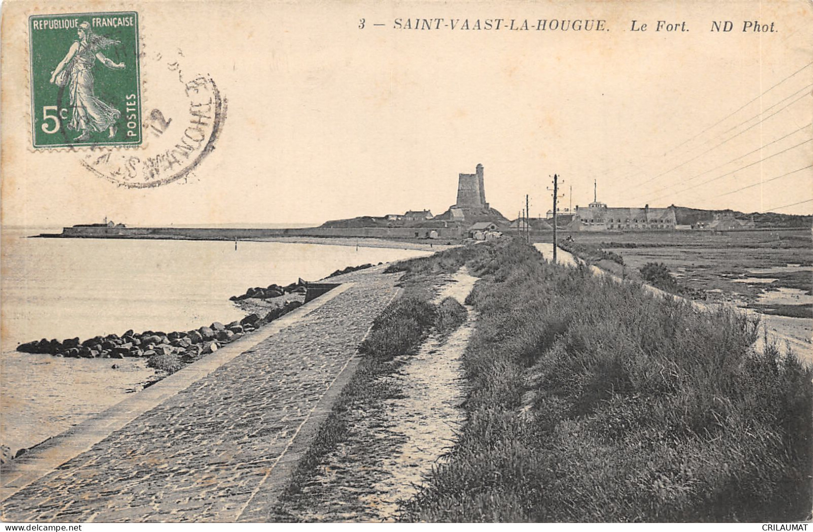 50-SAINT VAAST LA HOUGUE-N°6037-F/0101 - Saint Vaast La Hougue