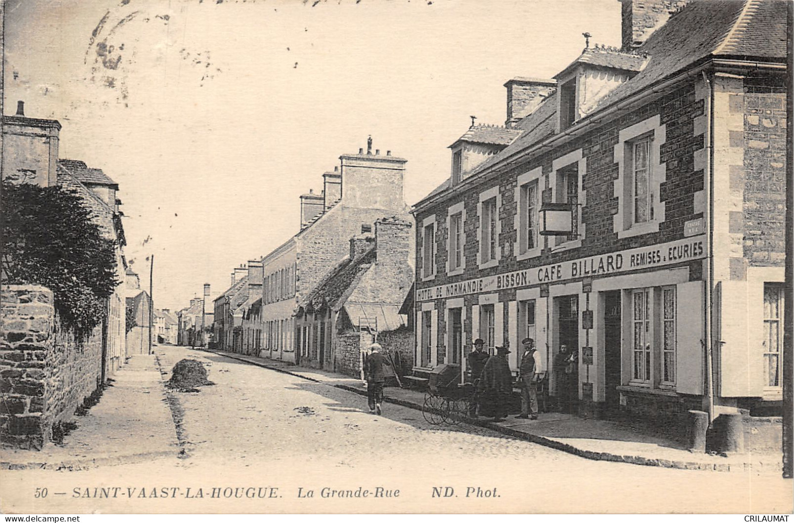 50-SAINT VAAST LA HOUGUE-N°6037-E/0097 - Saint Vaast La Hougue