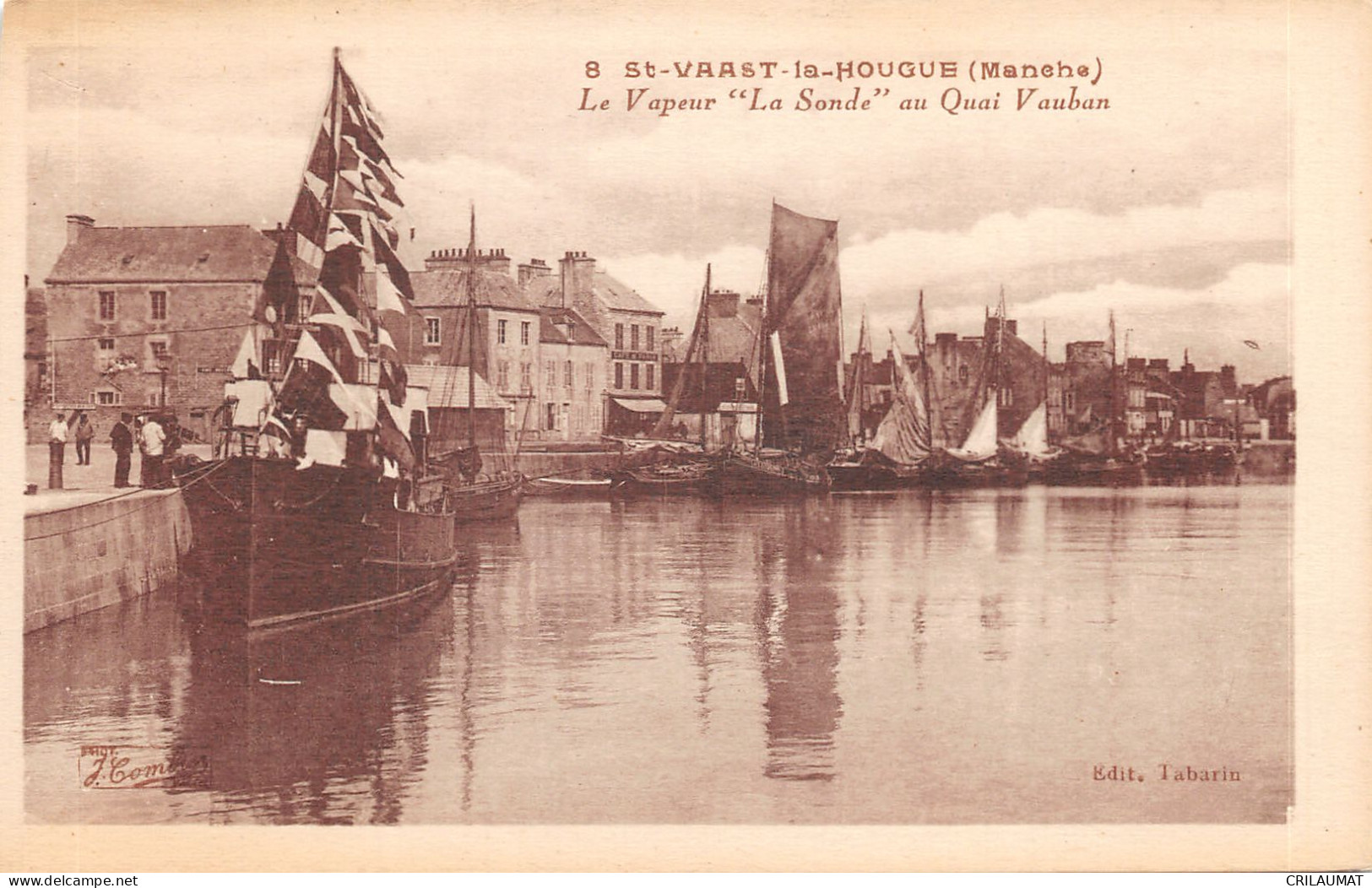 50-SAINT VAAST LA HOUGUE-N°6037-E/0099 - Saint Vaast La Hougue