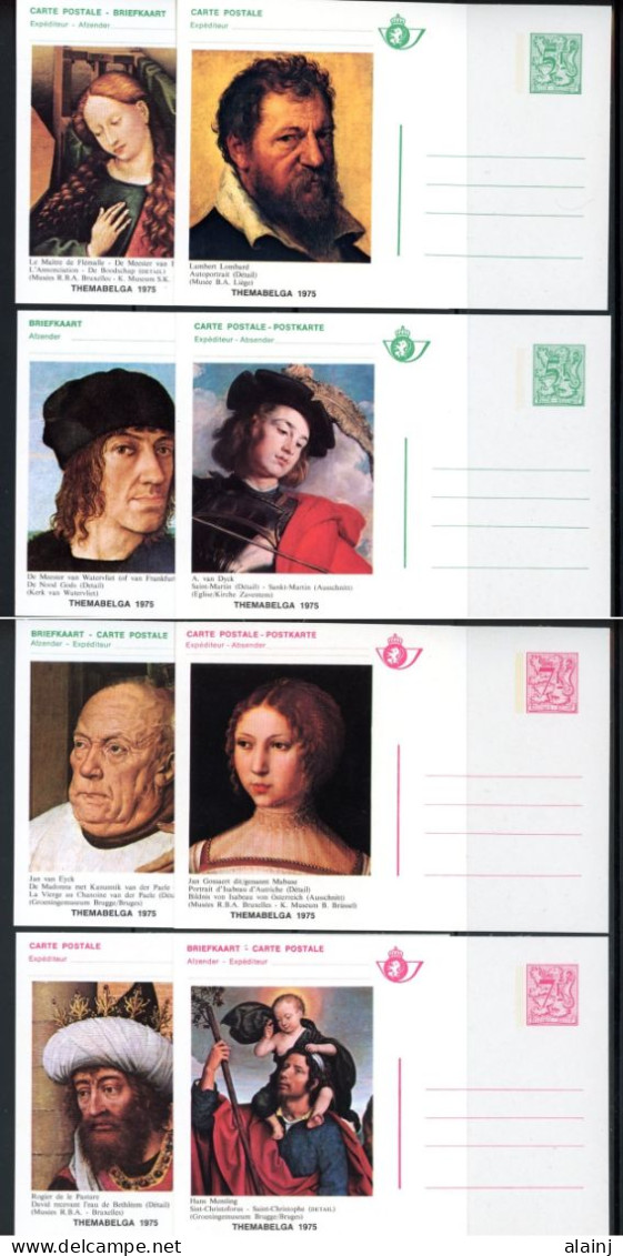 BE   BK 2 -  9     XX    --    Themabelga 1975 - Cartes Postales Illustrées (1971-2014) [BK]
