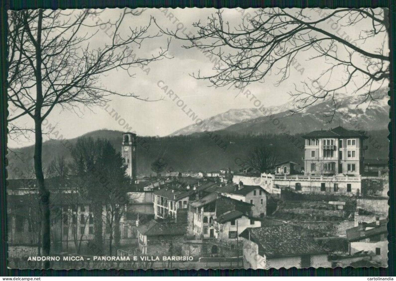 Biella Andorno Micca Foto FG Cartolina ZK1818 - Biella