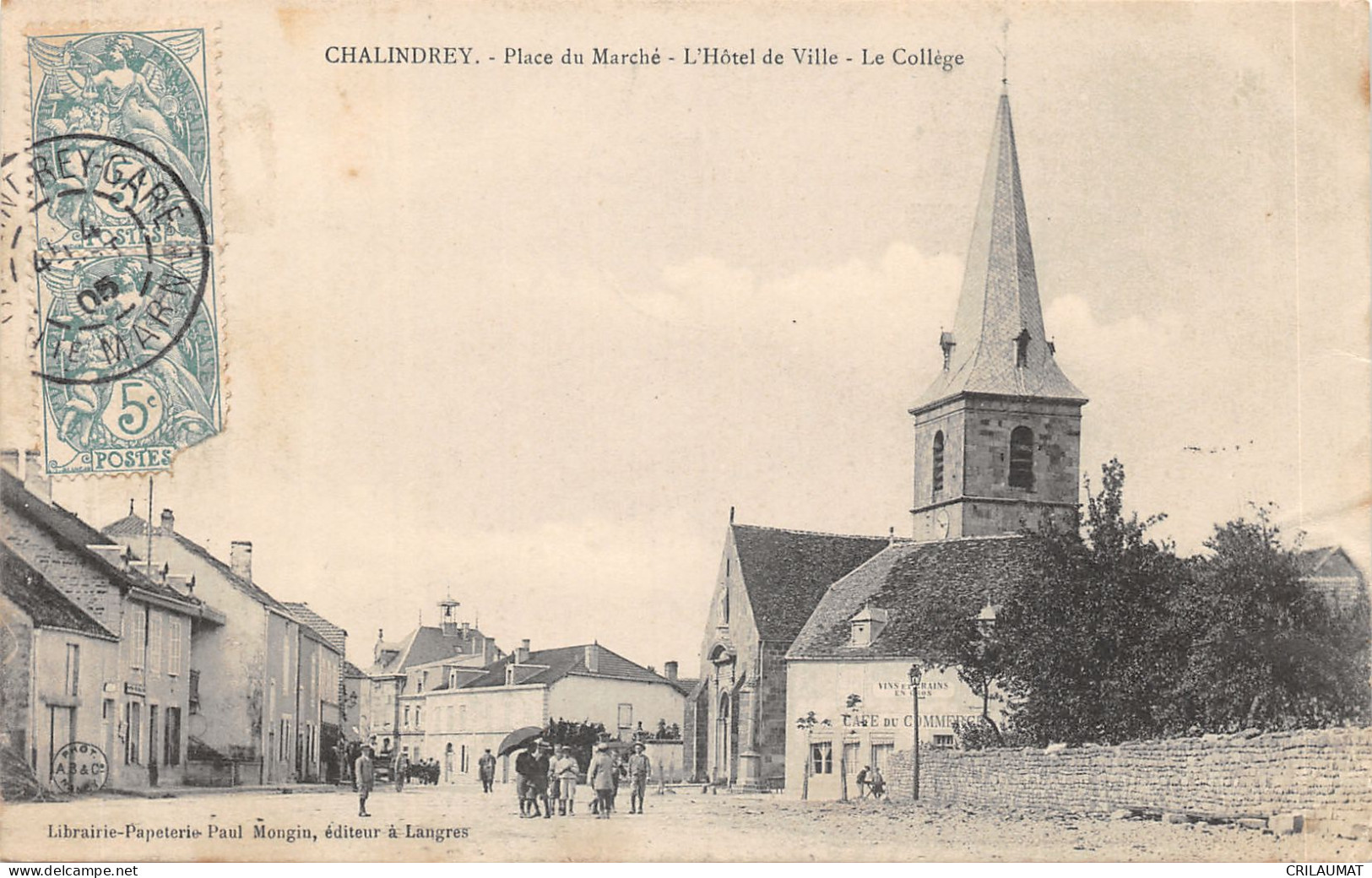 52-CHALINDREY-N°6037-G/0273 - Chalindrey