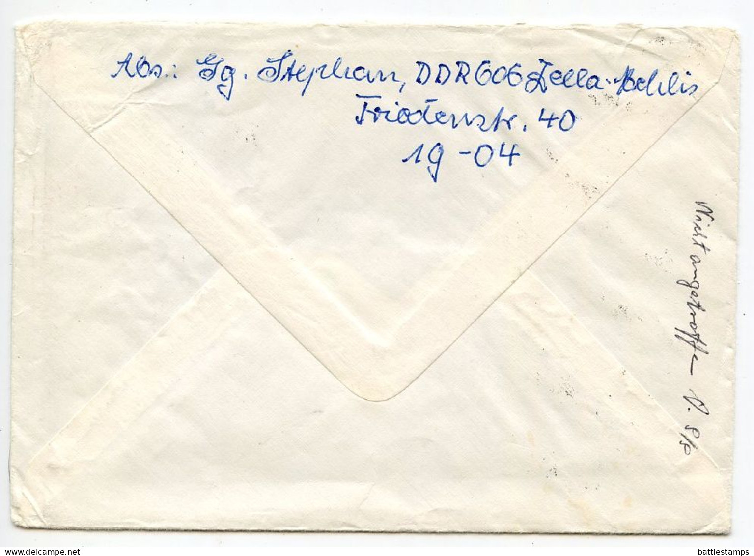 Germany East 1975 Registered Cover; Zella-Mehlis To Wiesbaden; Mix Of Stamps - Brieven En Documenten