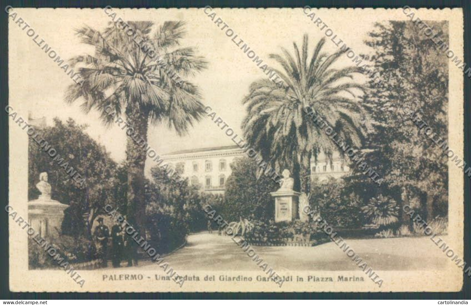 Palermo Città Garibaldi Cartolina ZT7409 - Palermo