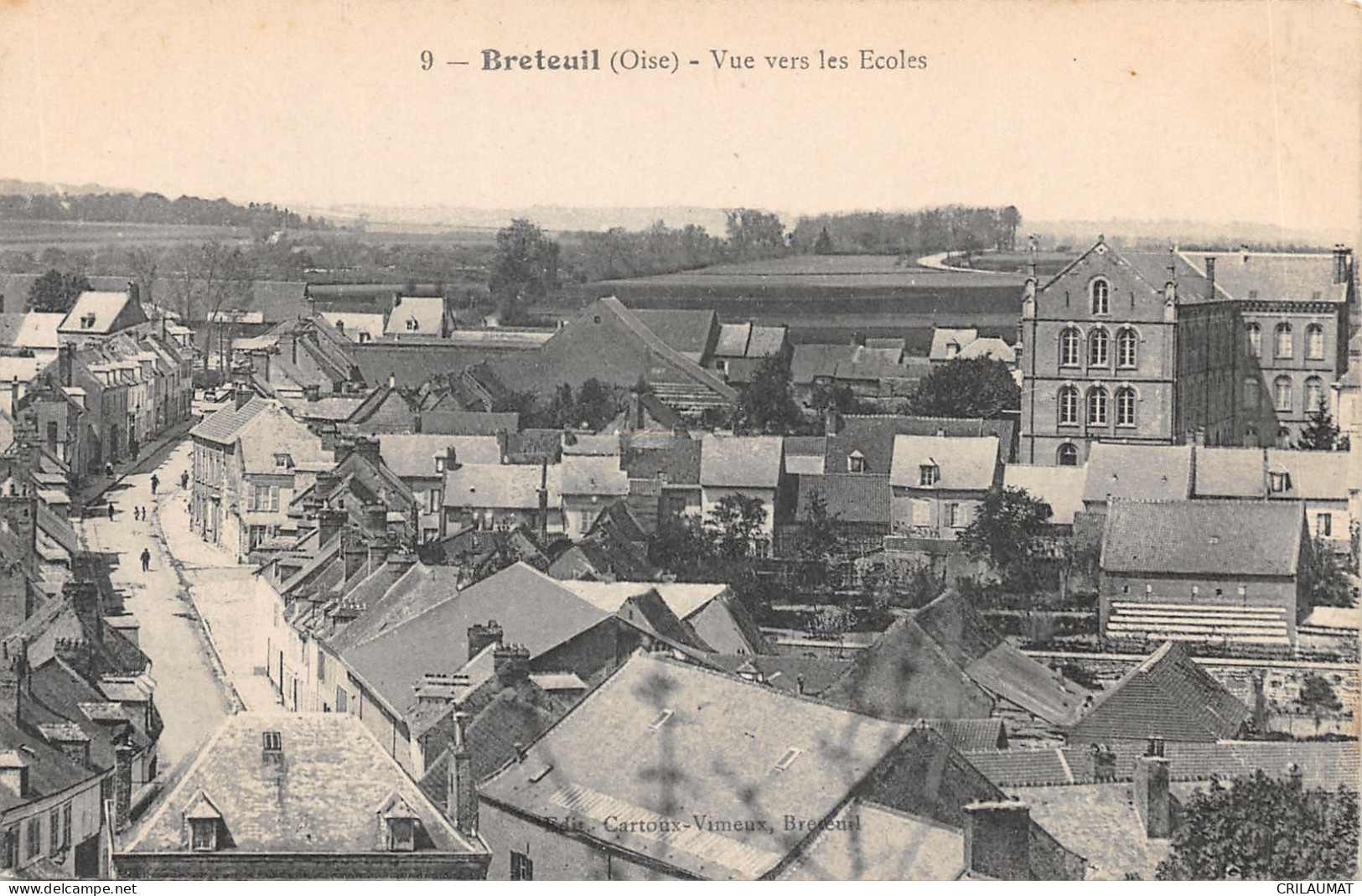 60-BRETEUIL-N°6038-F/0005 - Breteuil