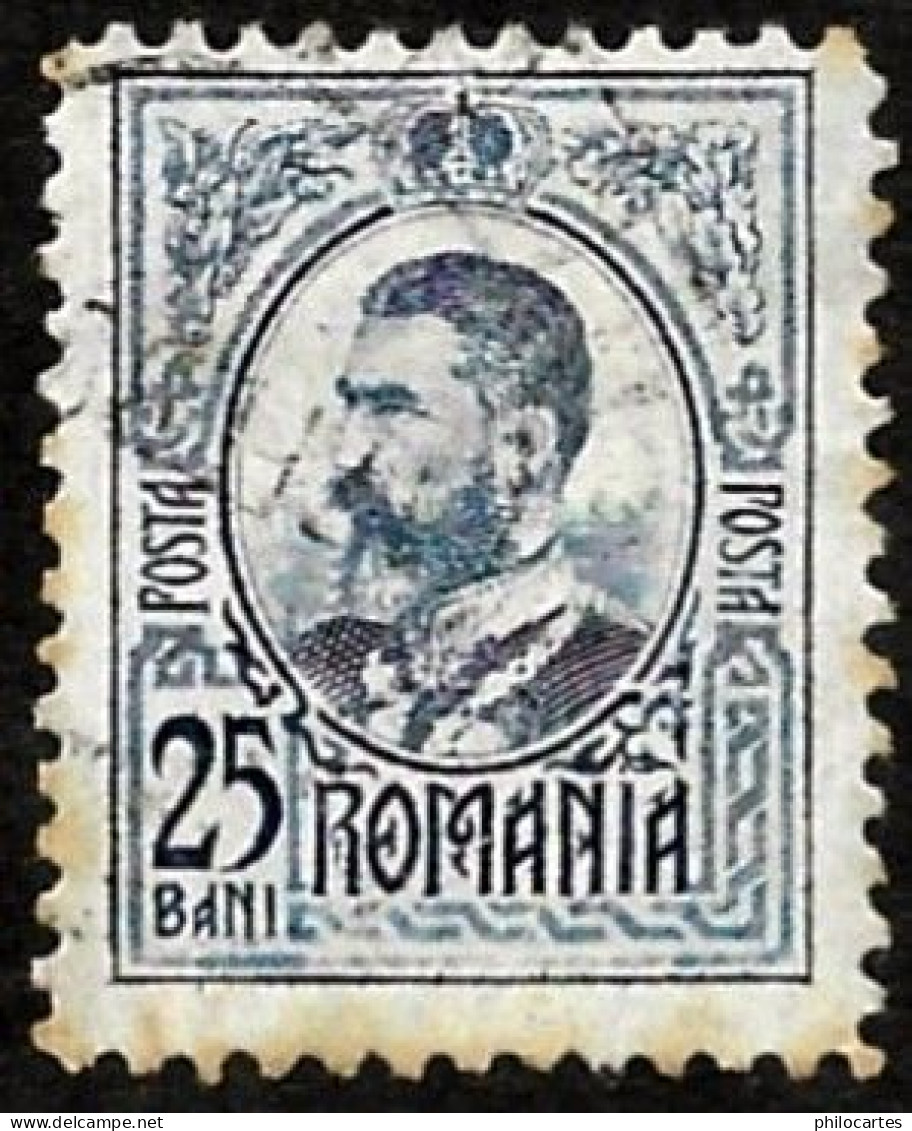 ROUMANIE 1907 - YT  210  - Charles 1°  - Oblitéré - Oblitérés
