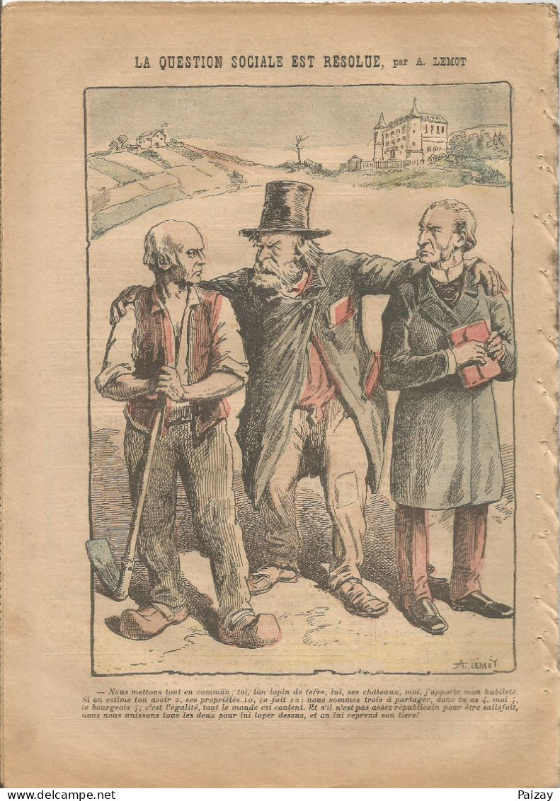 Pèlerin Revue Illustrée N° 1516 21 Janvier 1906 Louvet Youyou Sidi Abdallah Jacobin Bizerte Oued Koceine Lamy Académie - Sonstige & Ohne Zuordnung