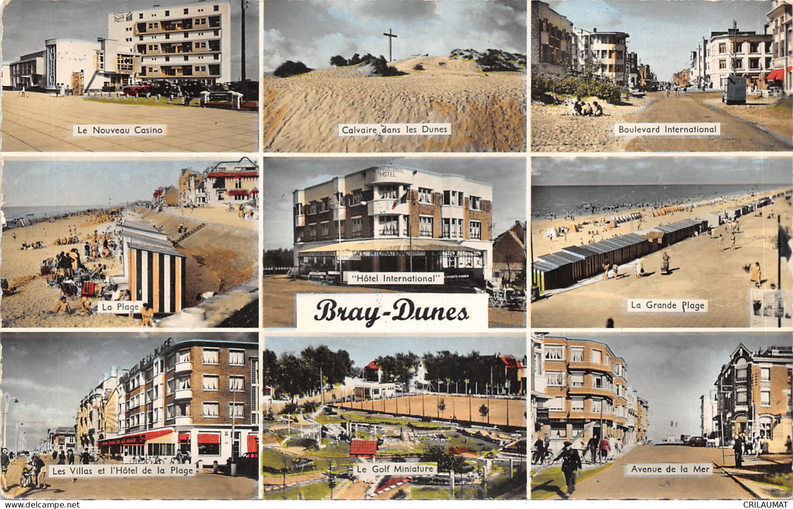 59-BRAY DUNES-N°6038-D/0187 - Bray-Dunes