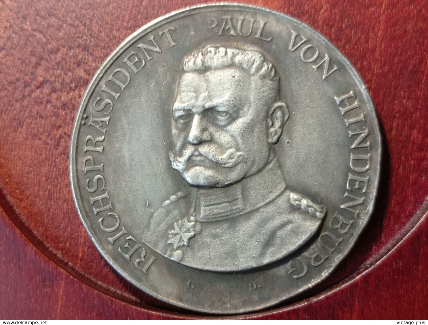 GERMANIA 3° REICH MONETA COMMEMORATIVA REICHPRASIDENT PAUL VON HINDENBURG - ALLEMAGNE - DEUTSCHLAND - COD:GG5 - Altri – Europa