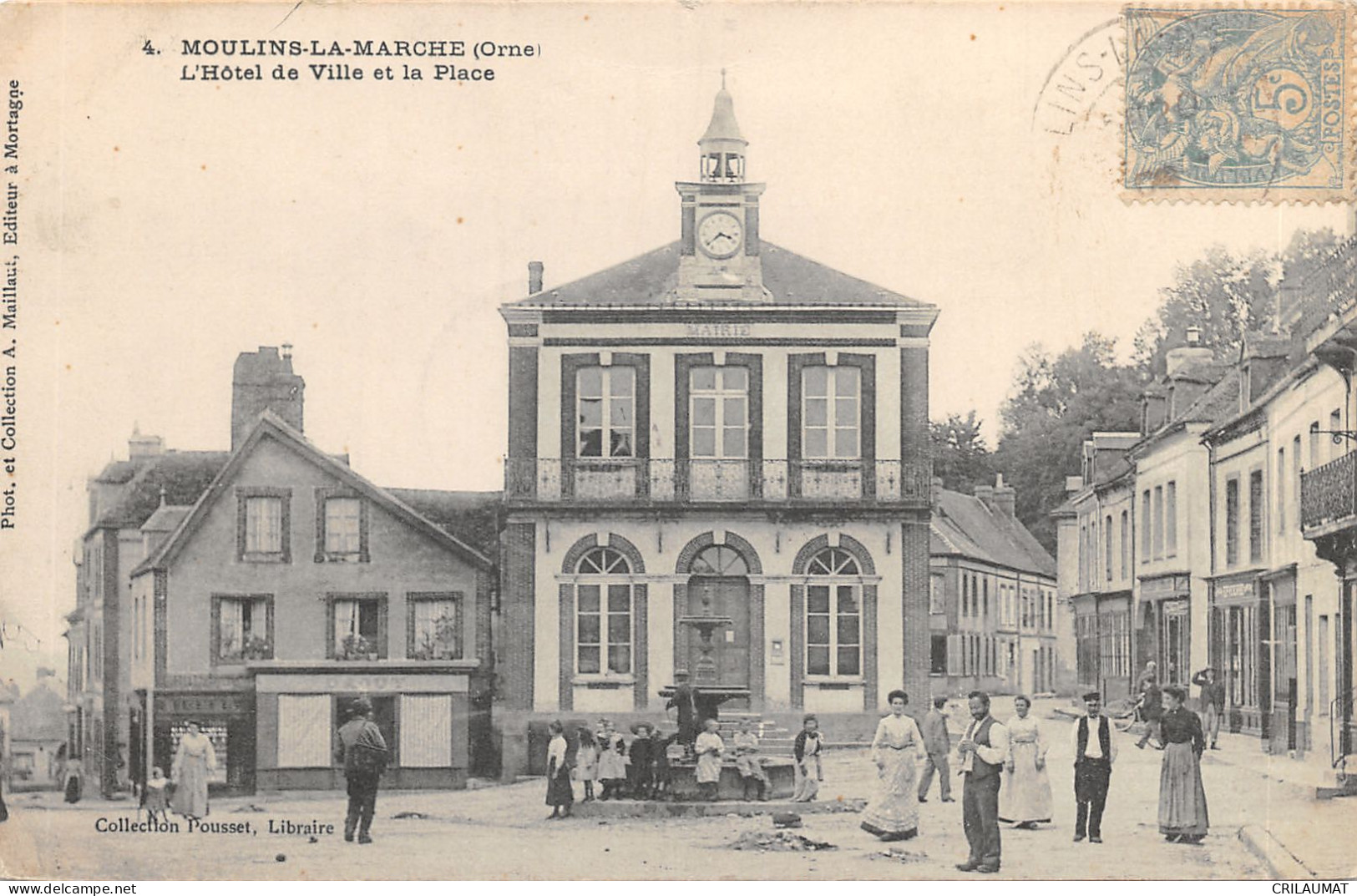 61-MOULINS LA MARCHE-N°6038-G/0237 - Moulins La Marche