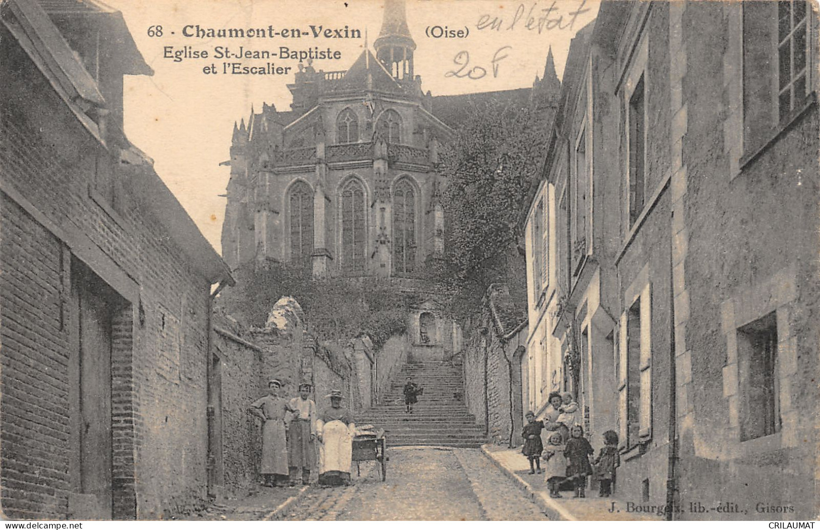 60-CHAUMONT EN VEXIN-N°6038-G/0065 - Chaumont En Vexin
