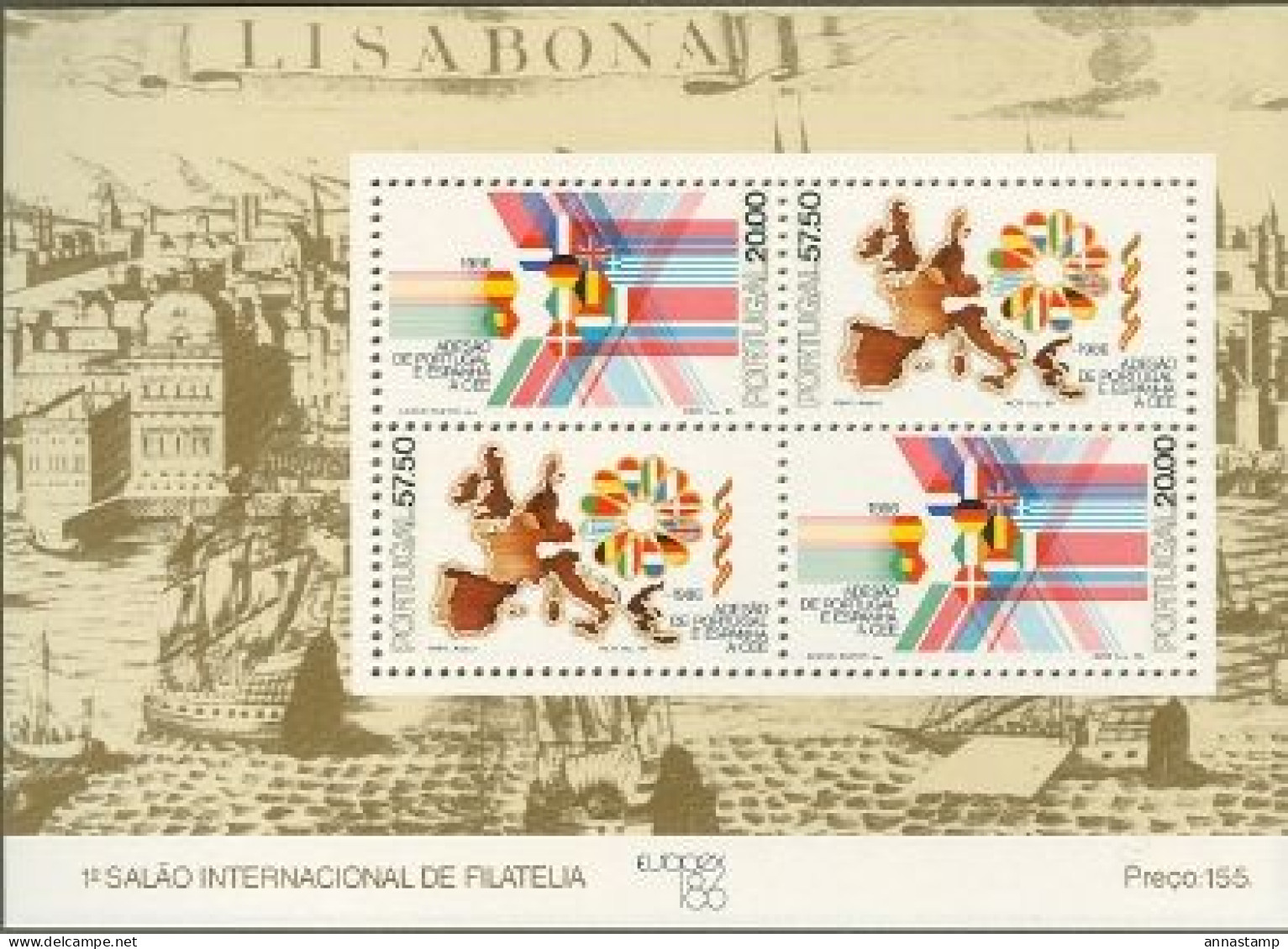 Portugal MNH SS - Philatelic Exhibitions