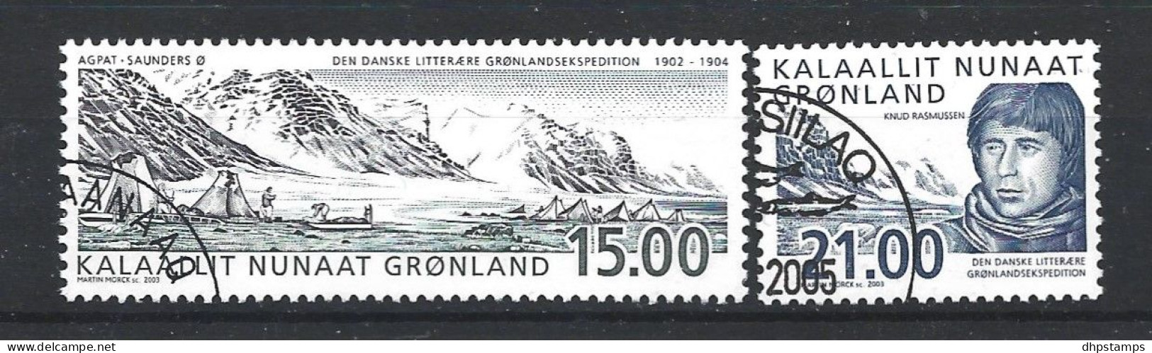 Greenland 2003 Expeditions Y.T. 375/376 (0) - Used Stamps