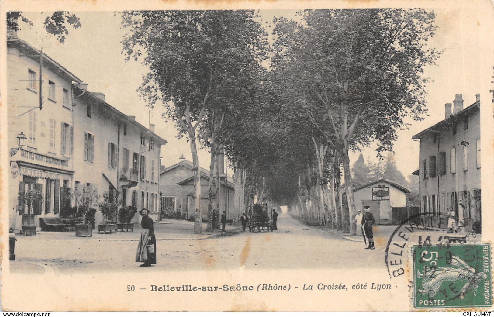 69-BELLEVILLE SUR SAONE-N°6039-D/0075 - Belleville Sur Saone