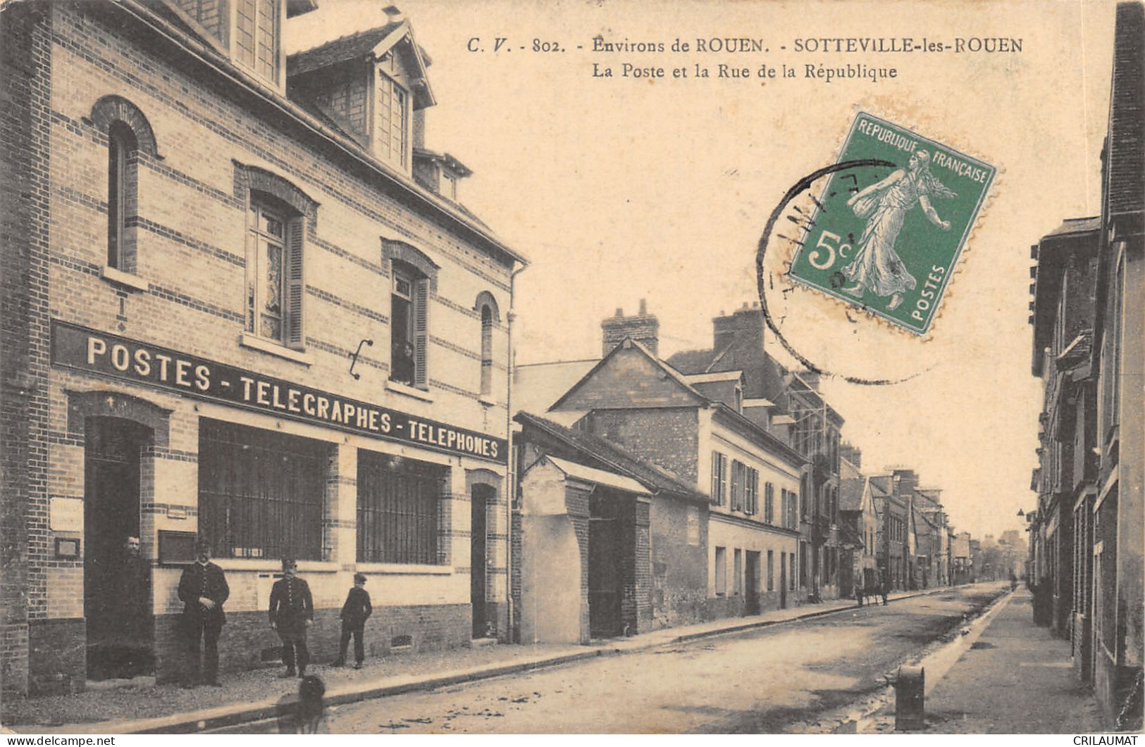 76-SOTTEVILLE LES ROUEN-N°6039-H/0035 - Sotteville Les Rouen