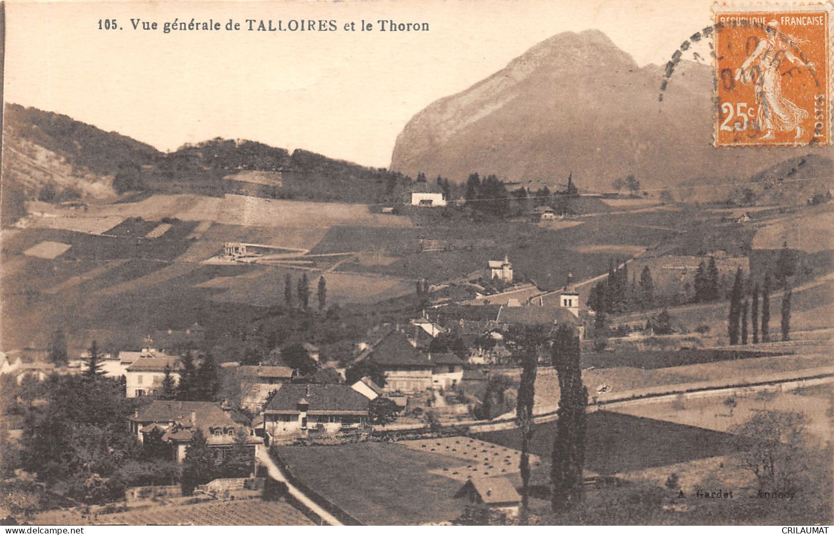 74-TALLOIRES-N°6039-G/0077 - Talloires