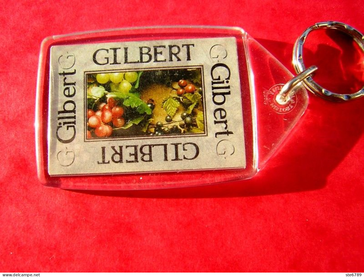 Prénom GILBERT Porte Clés Clefs - Porte-clefs