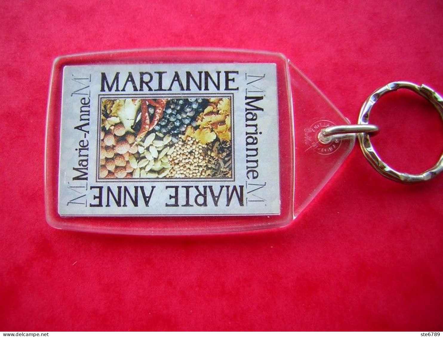 Prénom MARIANNE MARIE ANNE Porte Clés Clefs - Key-rings