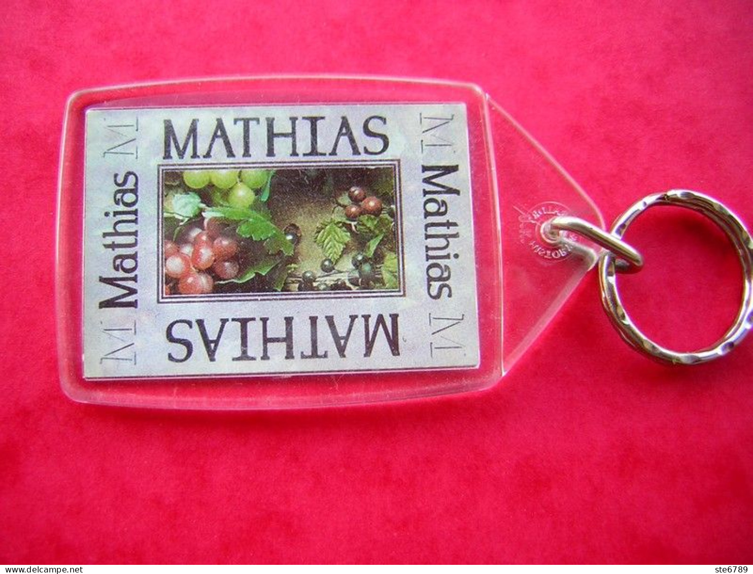 Prénom MATHIAS Porte Clés Clefs - Key-rings