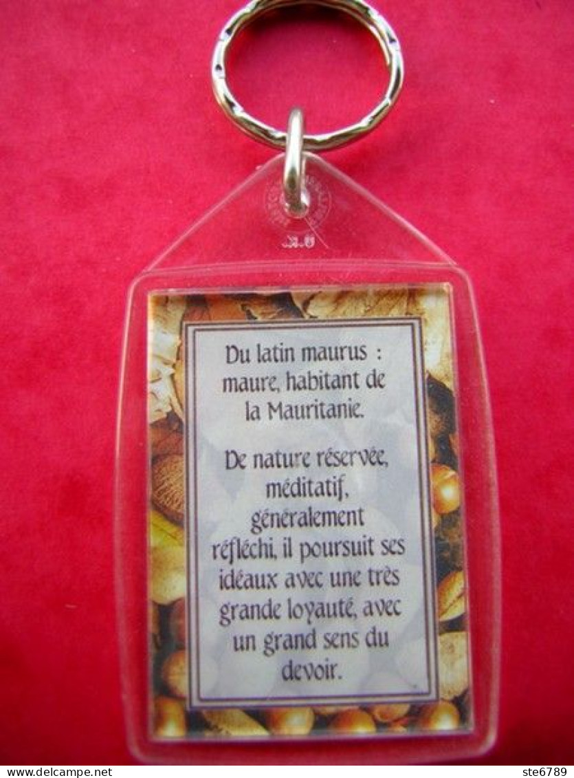 Prénom MAURICE MOMO Porte Clés Clefs - Porte-clefs