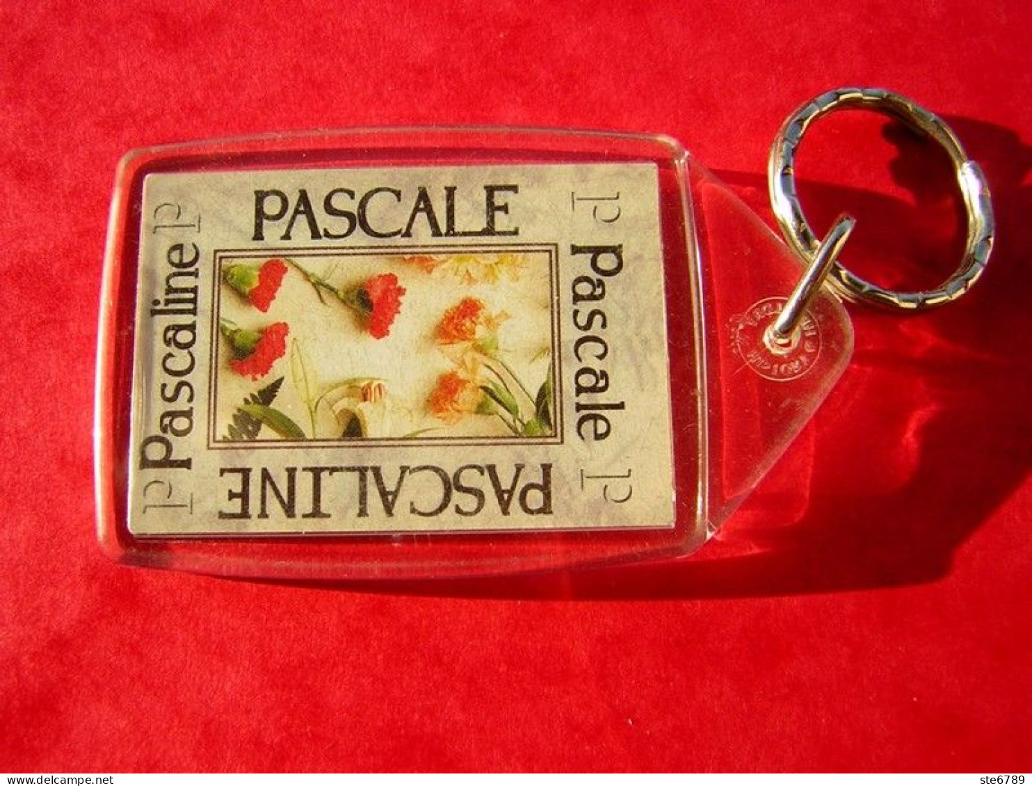 Prénom PASCALE PASCALINE Porte Clés Clefs - Portachiavi