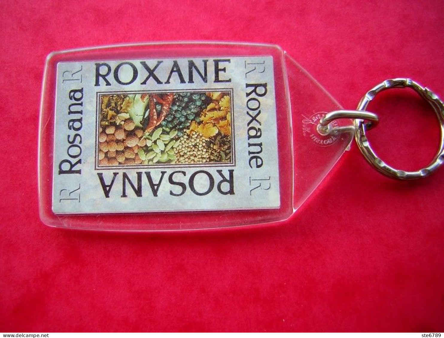 Prénom ROXANE ROSANA Porte Clés Clefs - Porte-clefs