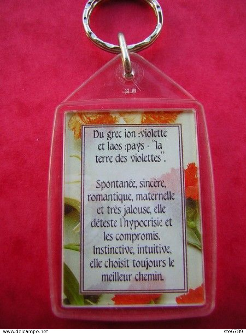 Prénom YOLANDE Porte Clés Clefs - Porte-clefs