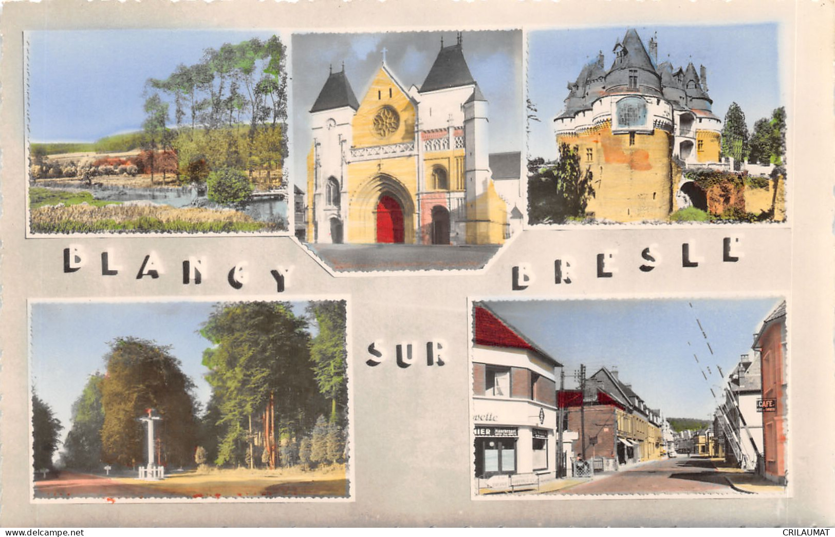 76-BLANGY SUR BRESLE-N°6039-H/0193 - Blangy-sur-Bresle