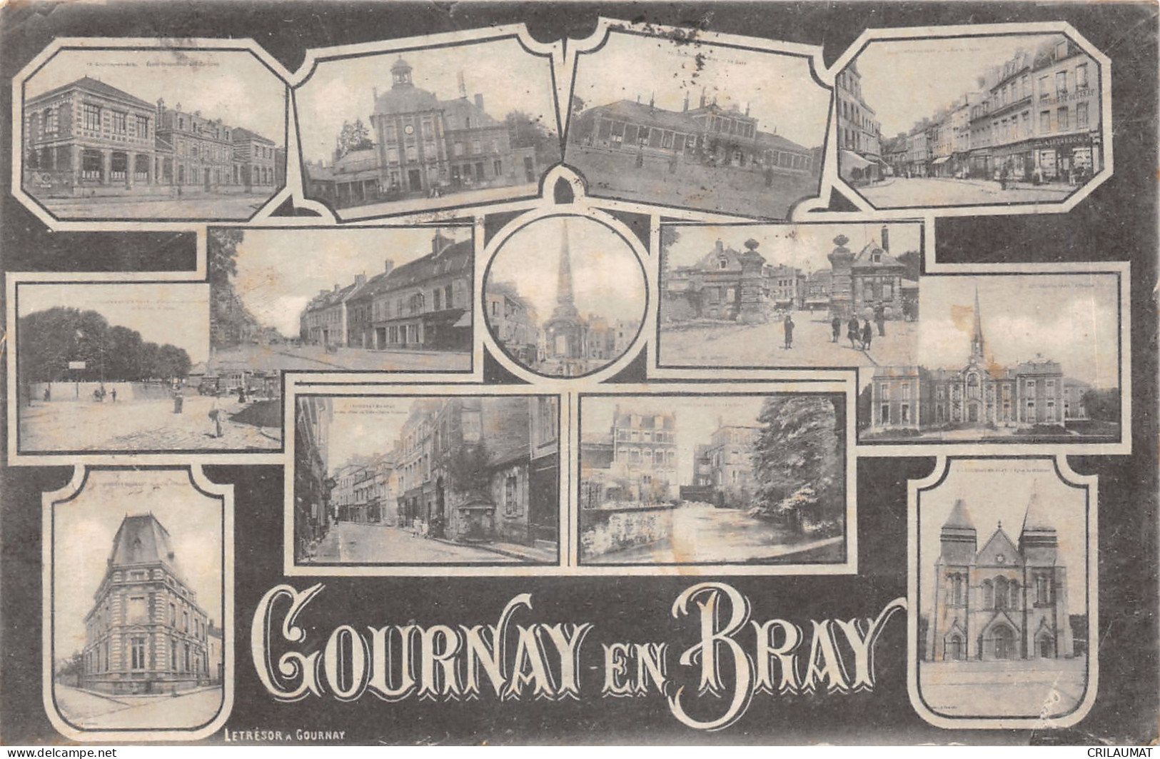 76-GOURNAY EN BRAY-N°6039-H/0161 - Gournay-en-Bray
