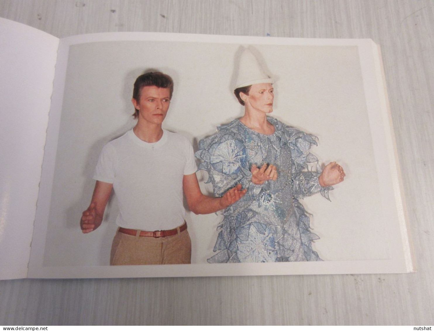 PHOTO 17 David BOWIE CLOWN BLANC ASHES To ASHES - Photographs