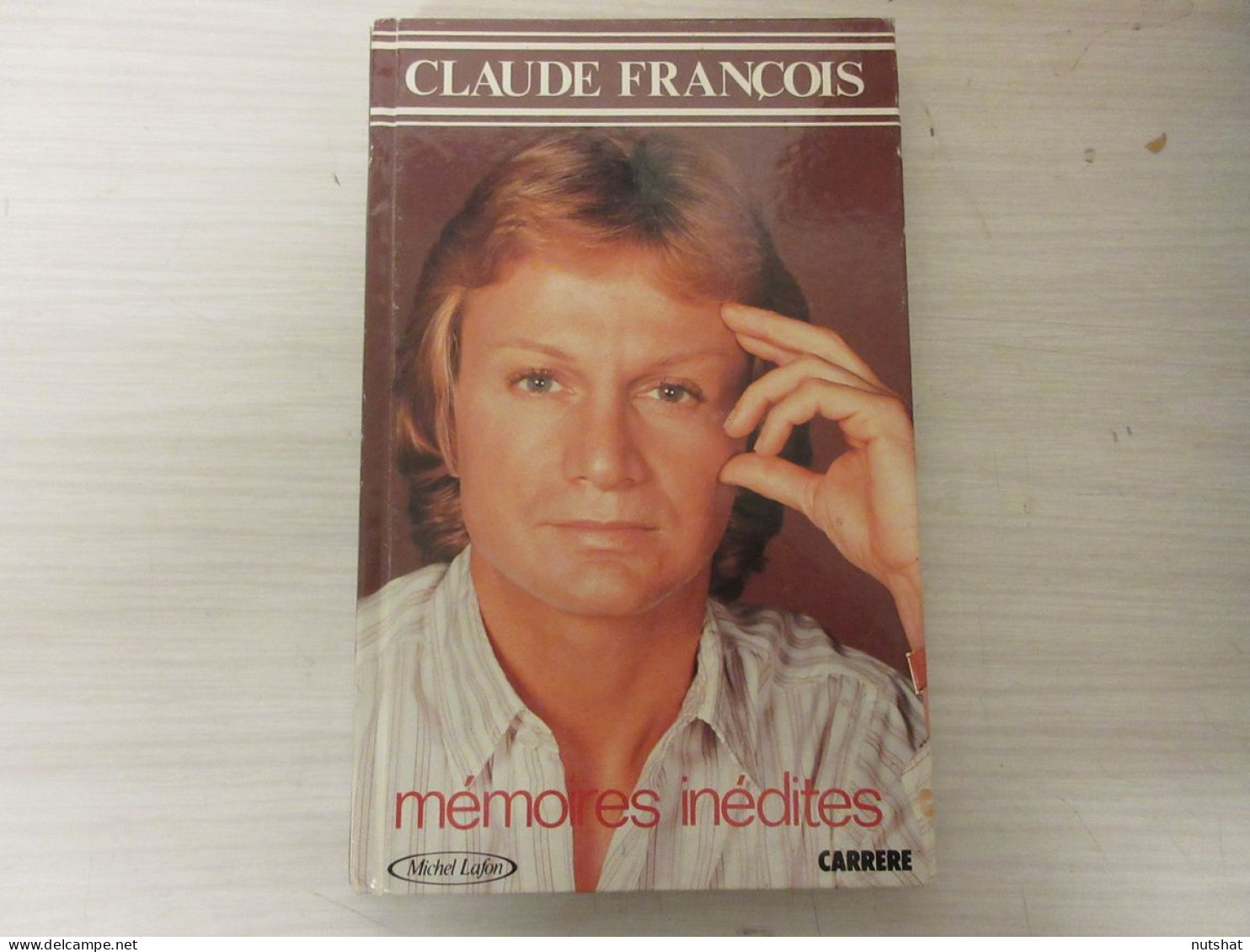 LIVRE MUSIQUE Myriam ZEHAR CLOCLO Claude FRANCOIS MEMOIRES INEDITES 1985 190p.   - Musique