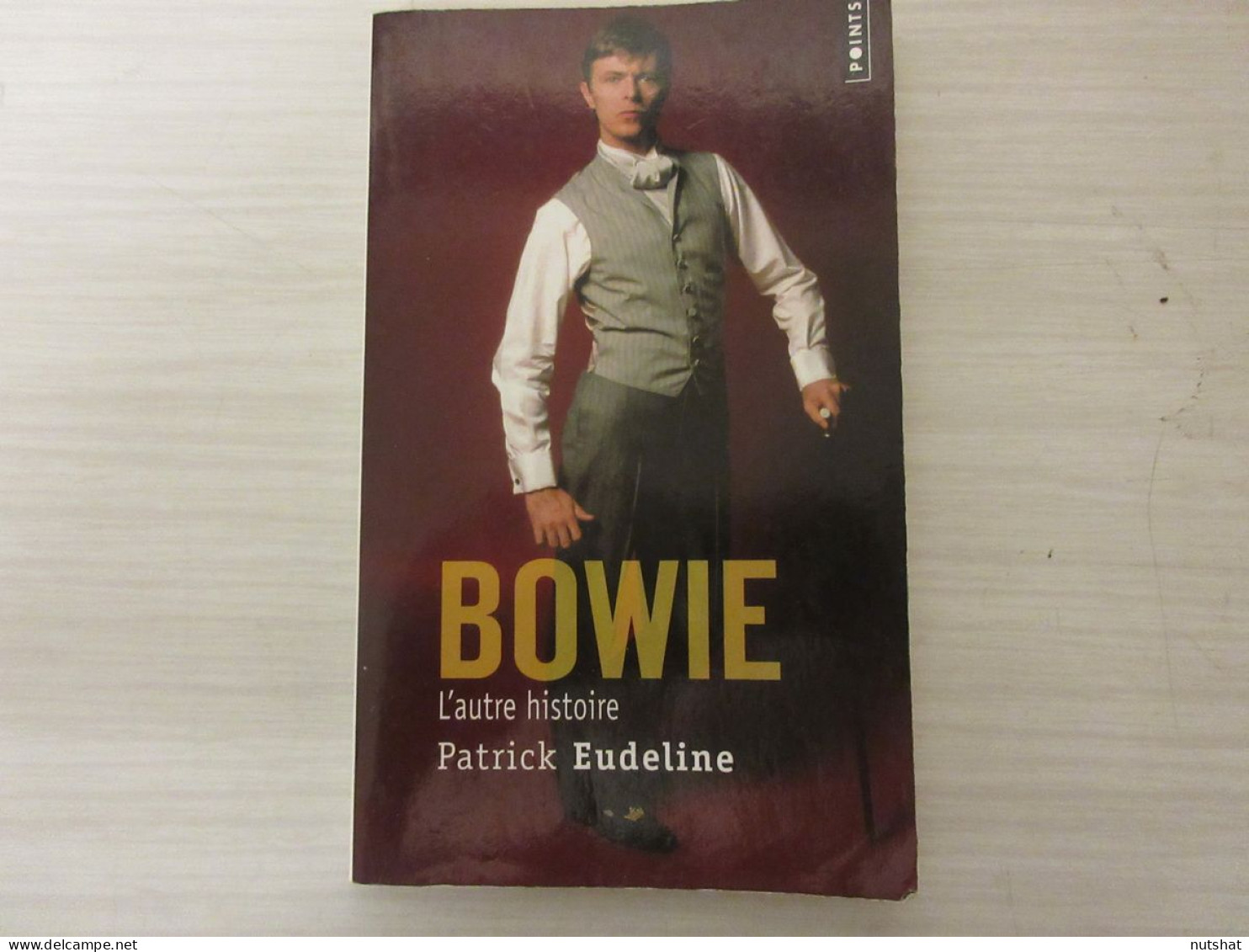 LIVRE MUSIQUE Patrick EUDELINE BOWIE L'AUTRE HISTOIRE 2016 140p.                 - Musica