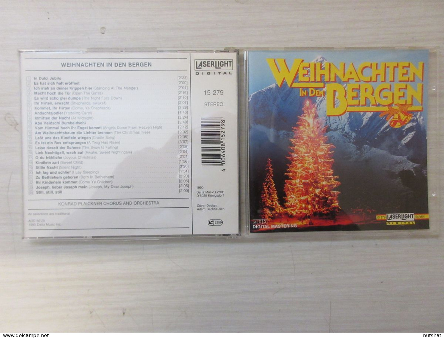 CD MUSIQUE WEIHNACHTEN In Den BERGEN NOEL A La MONTAGNE 1990 57mn. - Navidad