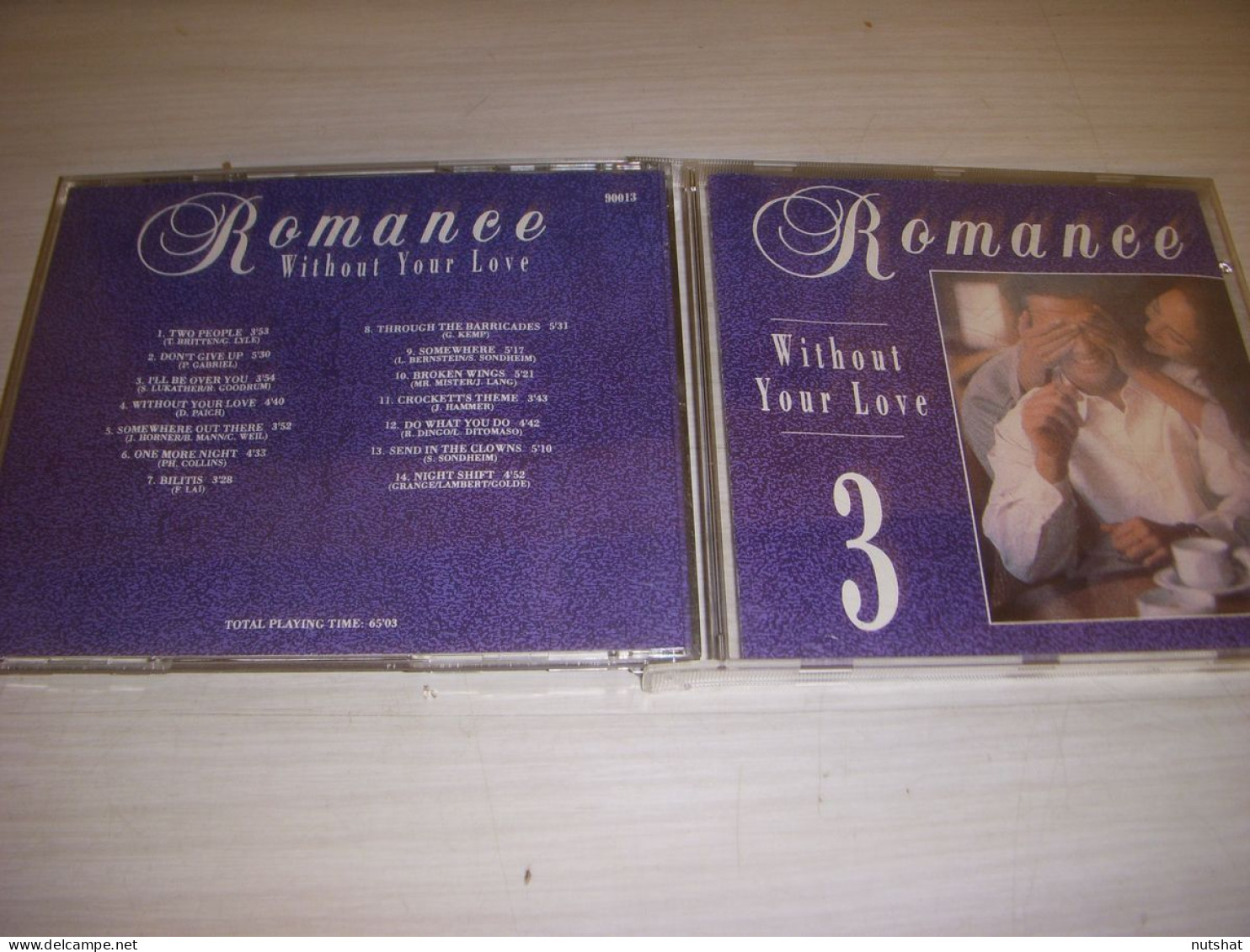 CD MUSIQUE ROMANCE - WITHOUT YOUR LOVE 3 - ONE MORE NIGHT - BILITIS ... - Compilaties