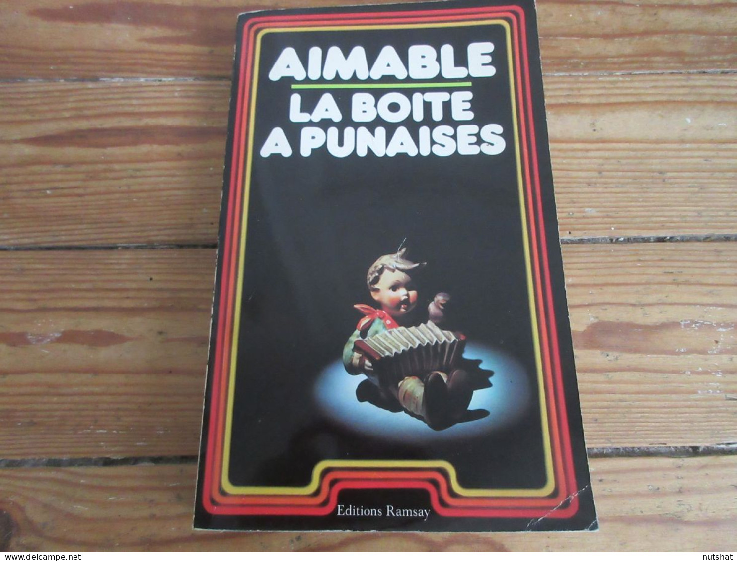 LIVRE MUSIQUE ACCORDEON AIMABLE La BOITE A PUNAISES 1978 280p. Format Moyen. - Música