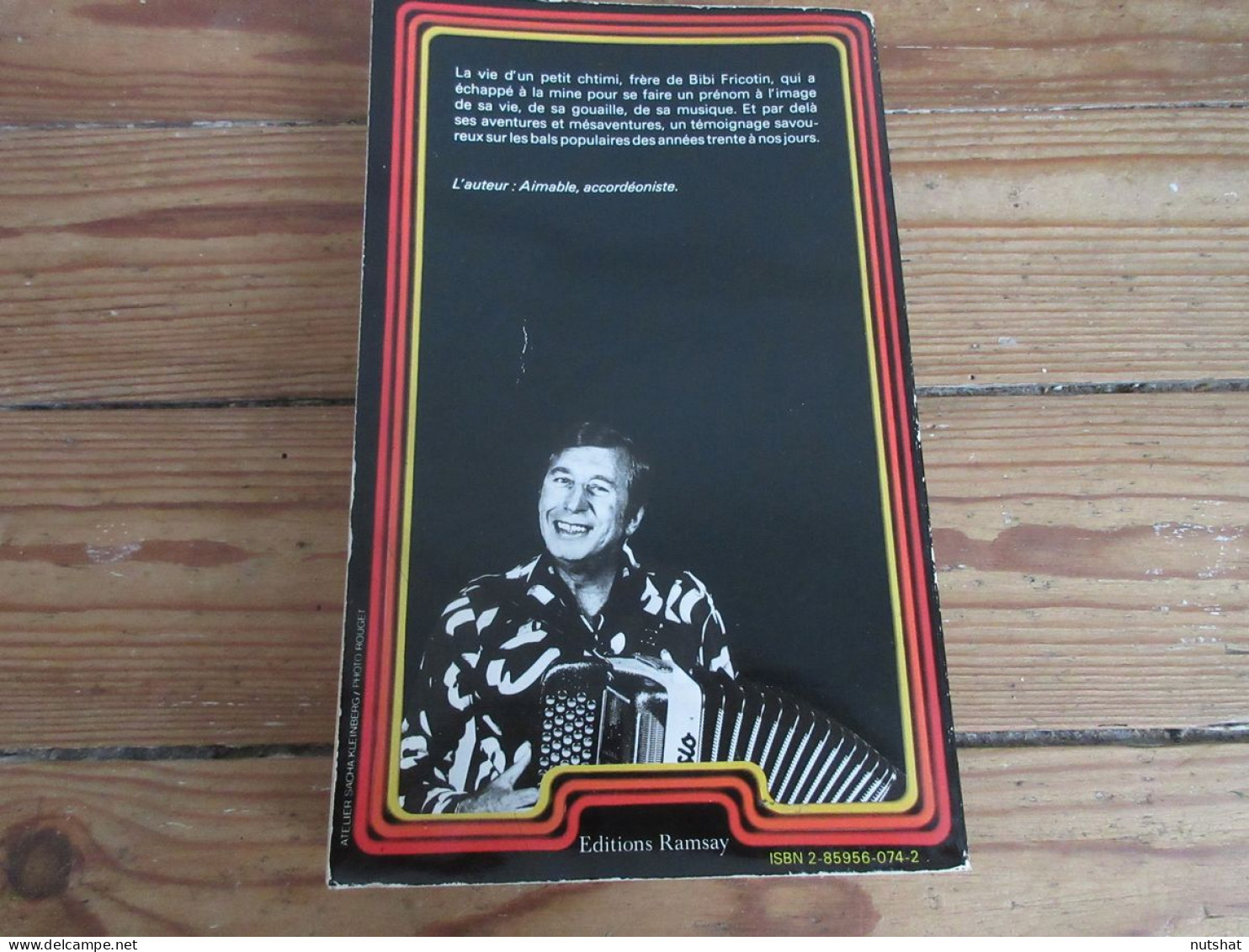 LIVRE MUSIQUE ACCORDEON AIMABLE La BOITE A PUNAISES 1978 280p. Format Moyen. - Musique