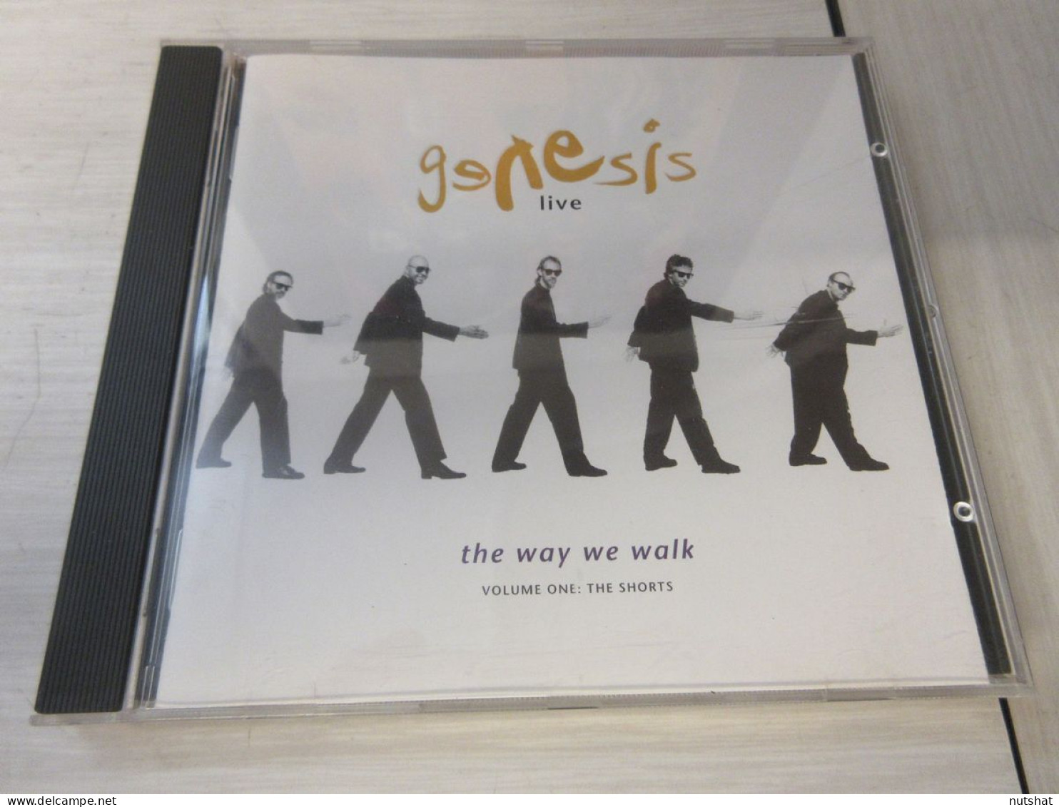 CD MUSIQUE GENESIS LIVE The WAY WE WALK VOLUME 1 The SHORTS 1992 - Hard Rock & Metal