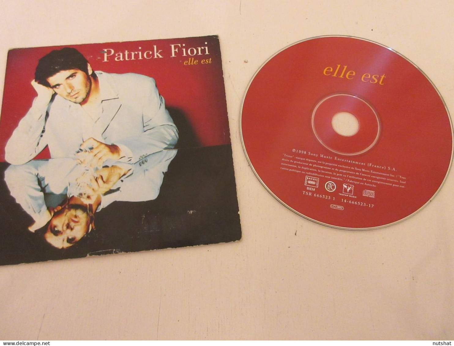 CD MUSIQUE 2 TITRES - Patrick FIORI - ELLE EST - Une VIE POUR De VRAI - 1998 - Autres - Musique Française