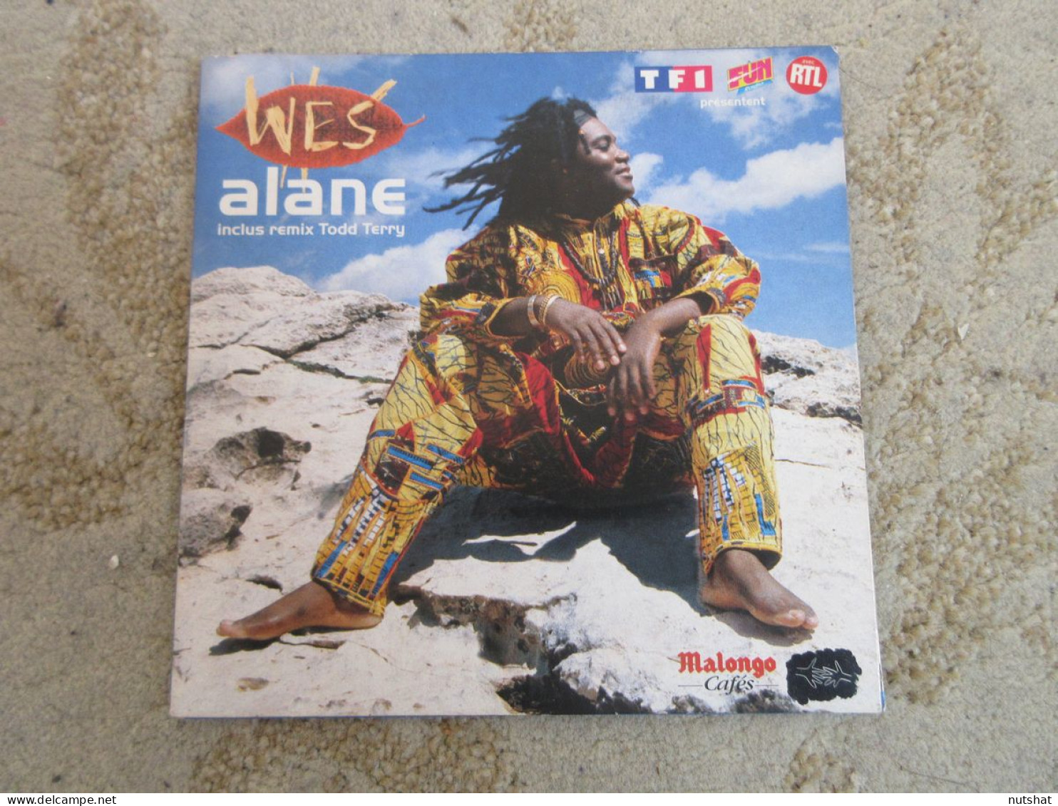 CD MUSIQUE 2 TITRES - WES - ALANE Radio Mix - ALANE Club Remix - 1997 - Autres - Musique Anglaise