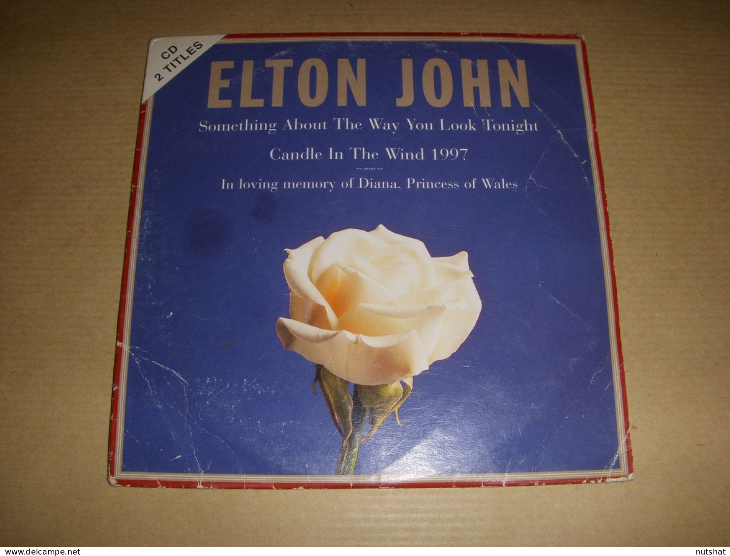 CD MUSIQUE 2 TITRES - Elton JOHN - CANDLE In The WIND 1997 For DIANA - 1997 - Rock