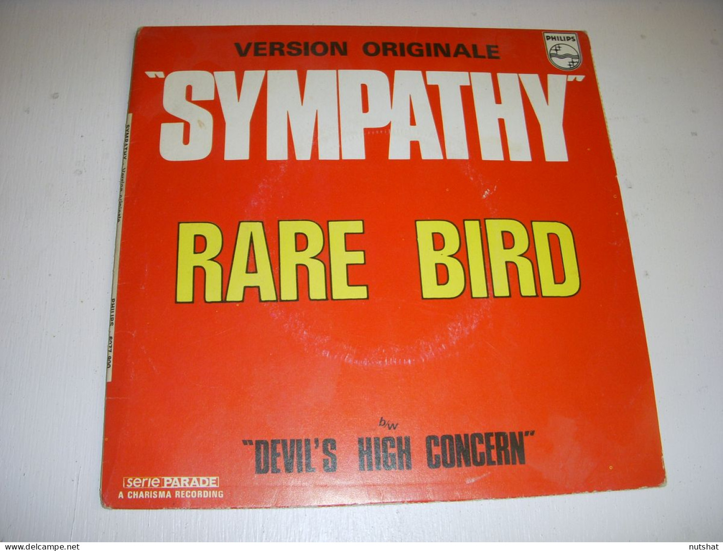 DISQUE VINYL 45 Tours RARE BIRD : SYMPATHY - DEVIL'S HIGH CONCERN                - Sonstige