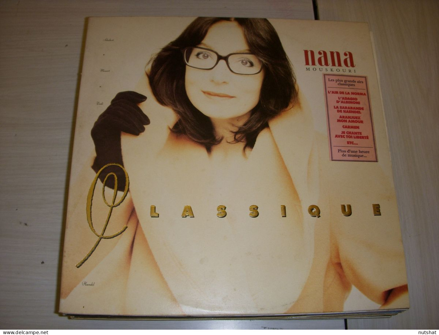 DISQUE VINYL DOUBLE 33 Tours Nana MOUSKOURI LES PLUS GRANDS AIRS CLASSIQUES - Other