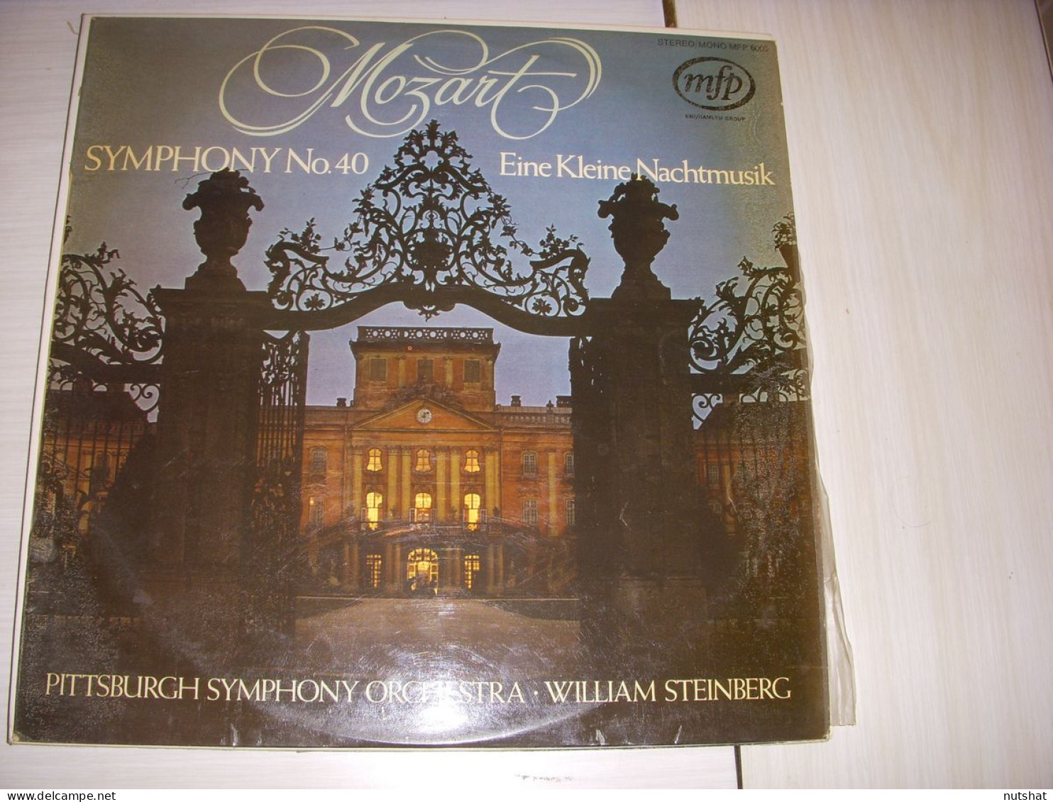 DISQUE VINYL 33 Tours MOZART SYMPHONY N° 40 - PITTSBURG WILLIAM STEINBERG - Other
