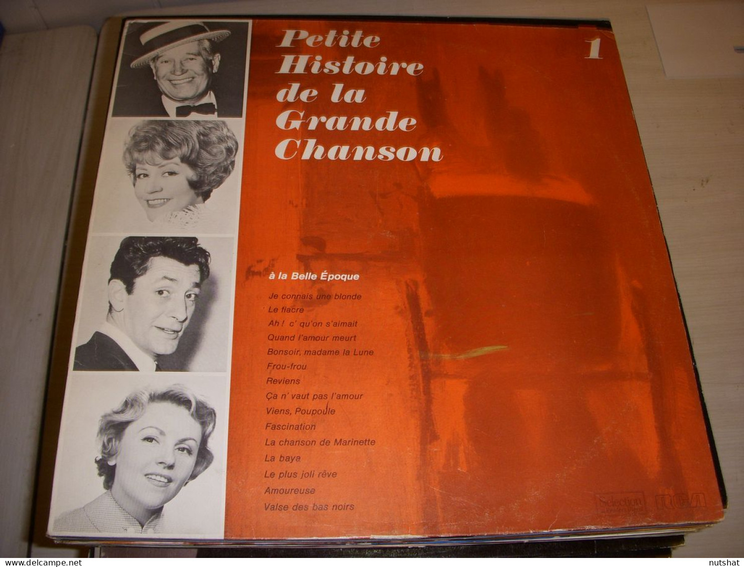 DISQUE VINYL 33 Tours HISTOIRE CHANSON FRANCAISE A La BELLE EPOQUE FROU FROU ... - Autres