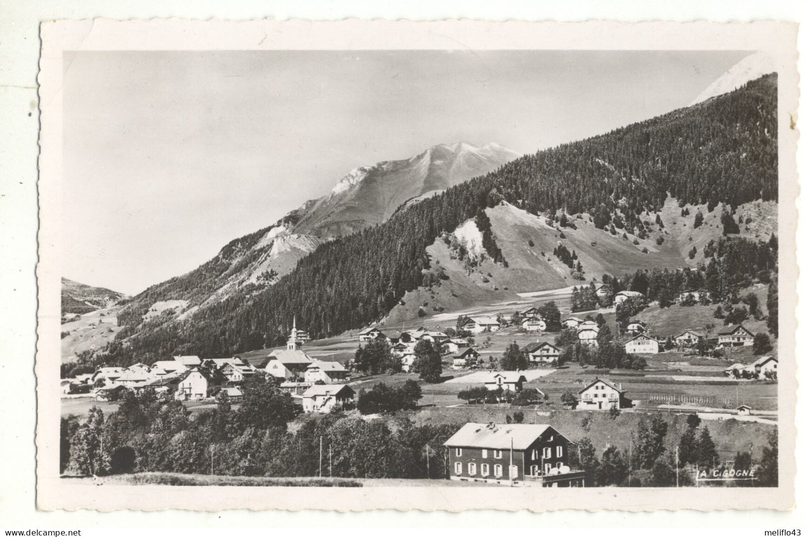 74/ CPSM -  Les Contamines - Montjoie - Vue Générale - Les Contamines-Montjoie