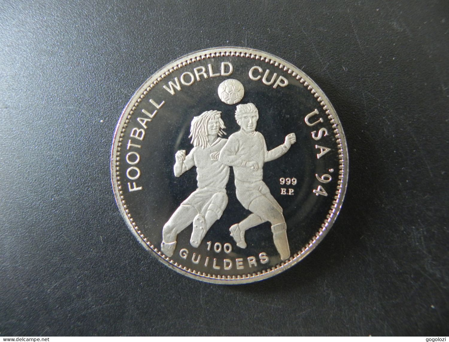 Zambia 2000 Kwacha 1994 - Football World Cup 1994 - USA - Zambie