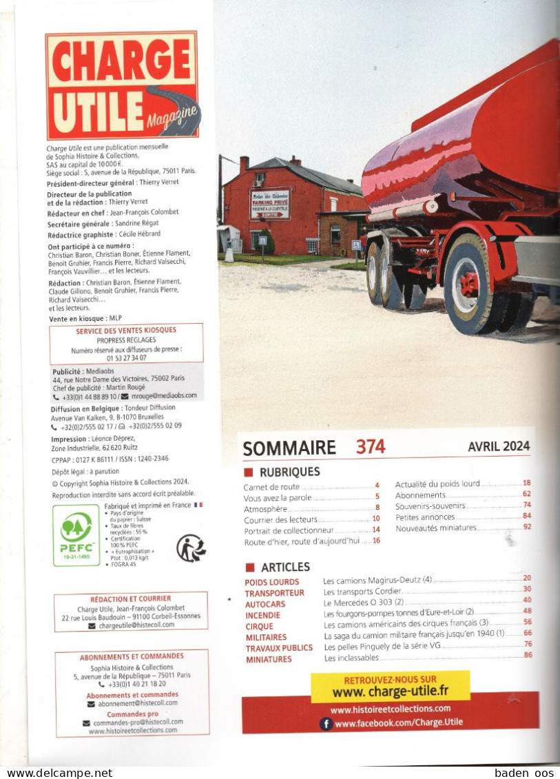 Charge Utile Magazine 374 - Auto