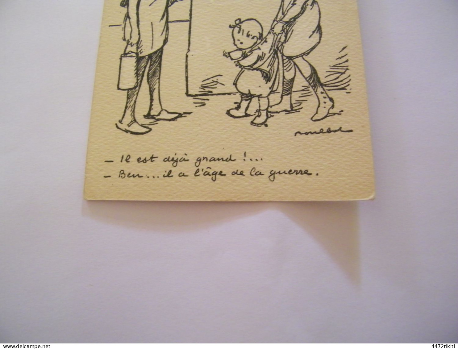 CPA - Illustrateur Poulbot - Il Est Déjà Grand !...  - 1920 - SUP (HT 82) - Poulbot, F.