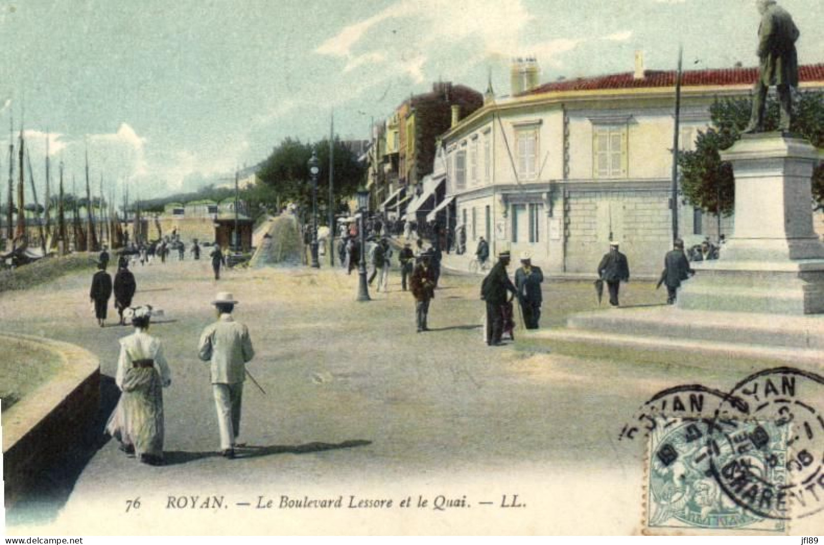 17 - Charente Maritime - Royan - Le Boulevard Lessore Et Le Quai - 6840 - Royan